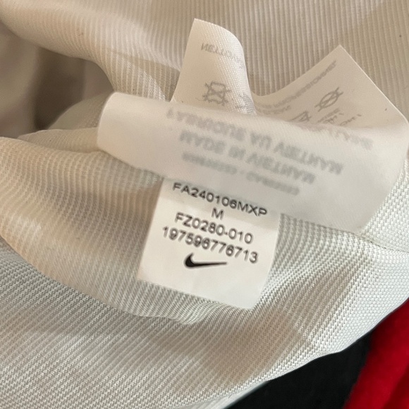 Nike x Yoon Ahn Oversized Varsity Jacket Women’s Medium Wool Blend & Leather - Picture 14 of 16